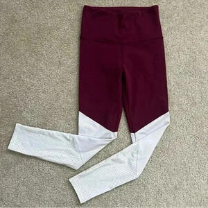 Nualime Inspired Activewear High Rise Leggings Women’s Size XS Color blocked,